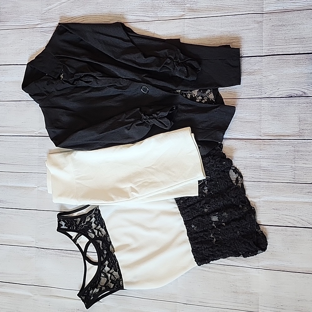 Black and White Formal Outfit